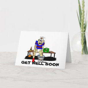 RUGBY GREETING CARD