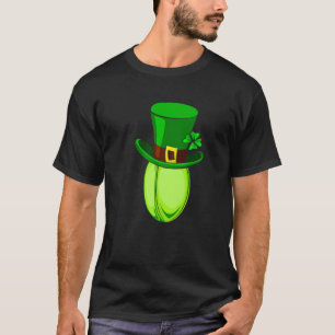 Rugby Hat Leprechaun St Patricks Day Men Women Kid T-Shirt