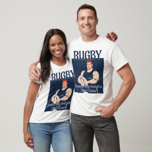 Rugby Heroes - Unisex Rugby T-Shirt
