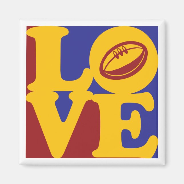 Rugby Love Magnet (Front)