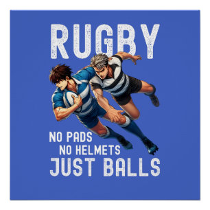 Rugby Lovers   Fun Gifts For Him   Rugby Dads Poster