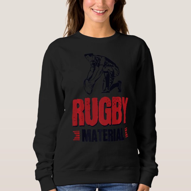 Rugby Material Sweatshirt (Front)