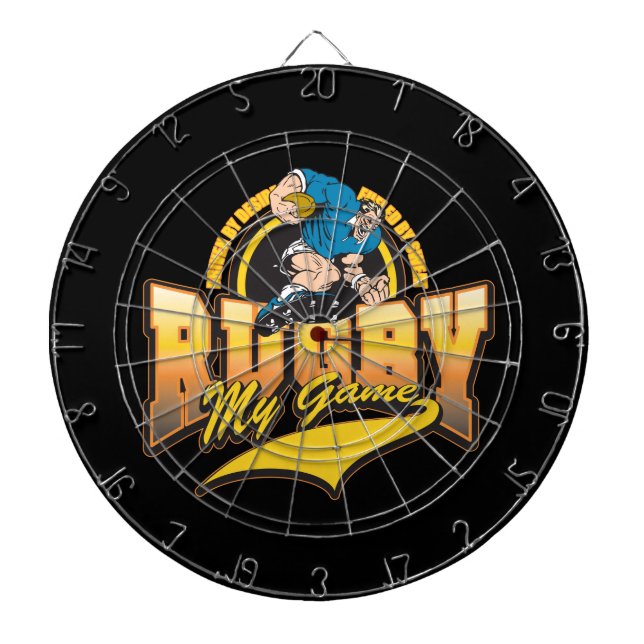 Rugby My Game Dartboard (Front)