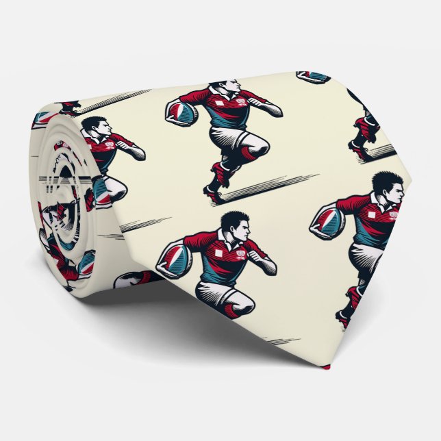 Rugby Neck Tie (Rolled)