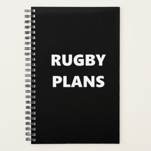 Rugby Planner Sports Theme Rugby Plans