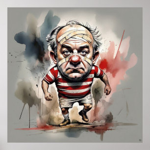 Rugby Player Art Print