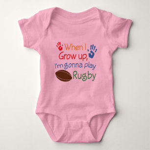 Rugby Player (Future) Baby Bodysuit