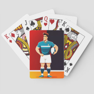 Rugby Player - Playing Cards