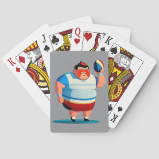 Rugby Player - Playing Cards