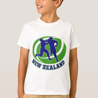Rugby player tackle fending new zealand T-Shirt