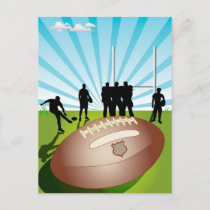 Rugby Postcard