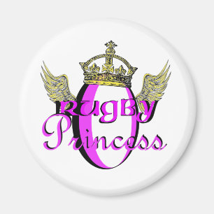 rugby princess magnet