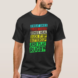 Rugby Quote  Play Rugby T-Shirt