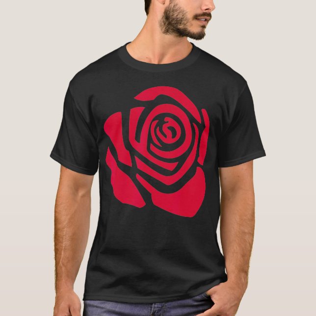 Rugby Red Rose  Lancashire England T-Shirt (Front)