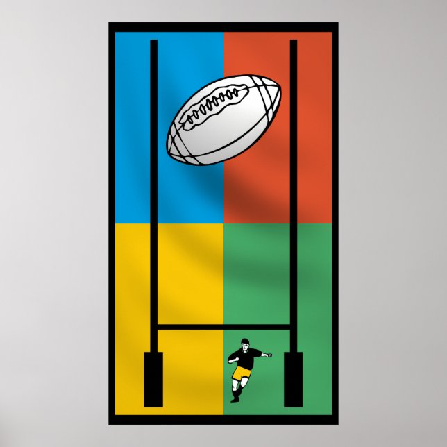 Rugby Sport Poster (Front)