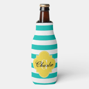 Rugby Stripe Pineapple Bottle Cooler