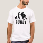 Rugby Tackle Evolution T-Shirt<br><div class="desc">This funny Rugby Tackle Evolution design is a great gift for any rugby player.</div>