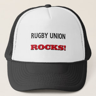 Rugby Union Rocks Trucker Hat