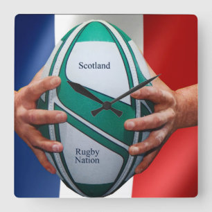 Rugby wall clock