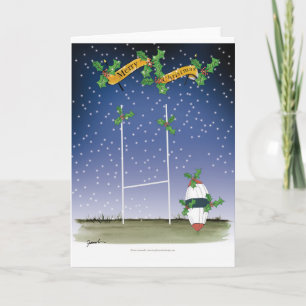 rugby xmas holiday card