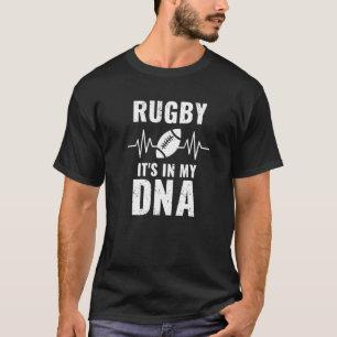 Rugbys Rugby Sports Rugby It's In My DNA Rugby Pl T-Shirt