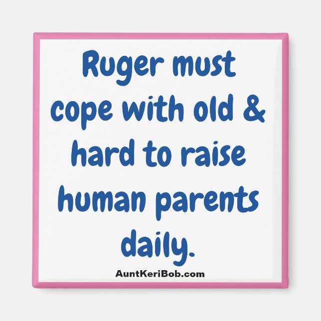 Ruger must cope with ... magnet (Front)