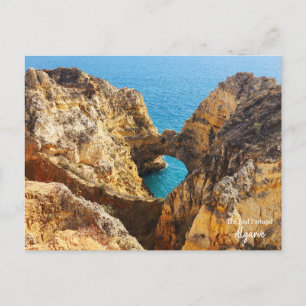 Rugged Algarve, Portugal Postcard