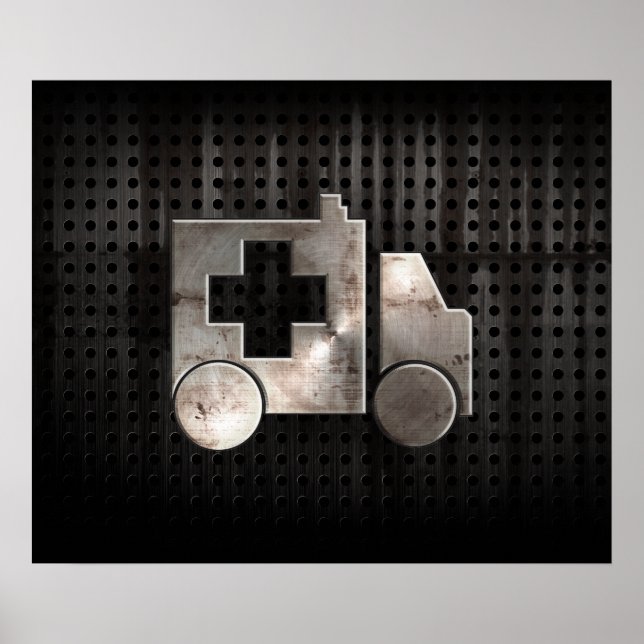 Rugged Ambulance Poster (Front)