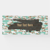 Rugged Aqua Camouflage Long