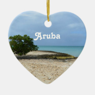 Rugged Aruba Ceramic Tree Decoration