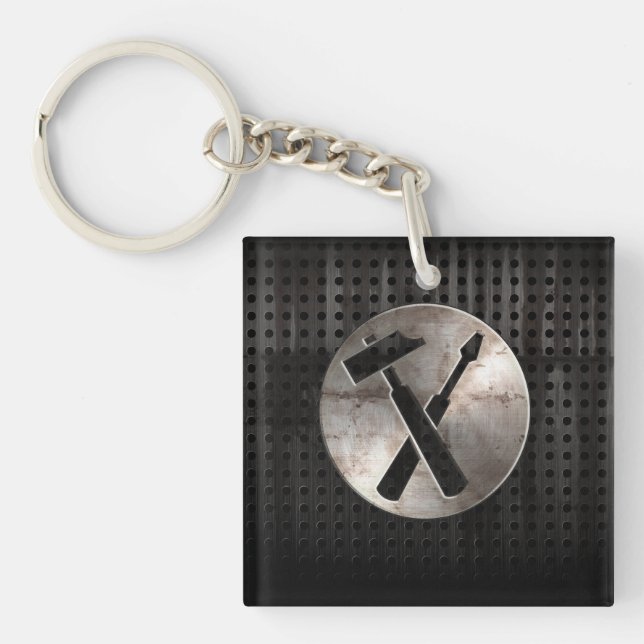 Rugged Carpenter Tools Key Ring (Front)