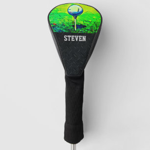 Rugged Cool Green Men Sports Golf Head Cover