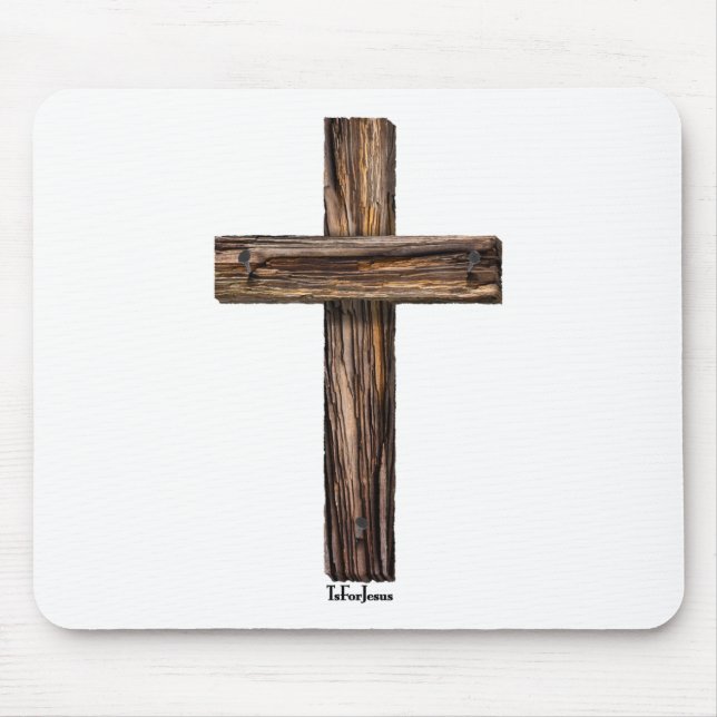 Rugged Cross Mouse Pad (Front)
