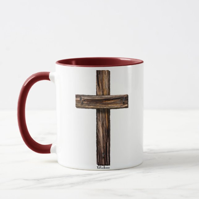 Rugged Cross Mug (Left)