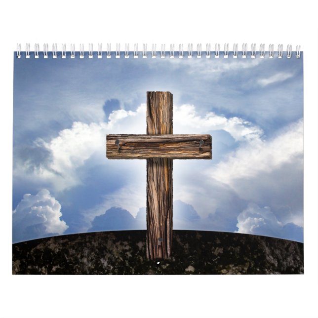 Rugged Cross with Sky Calendar (Cover)