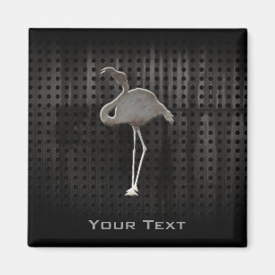 Rugged Flamingo Magnet