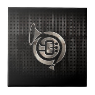 Rugged French Horn Tile