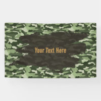 Rugged Green Camouflage Personalised