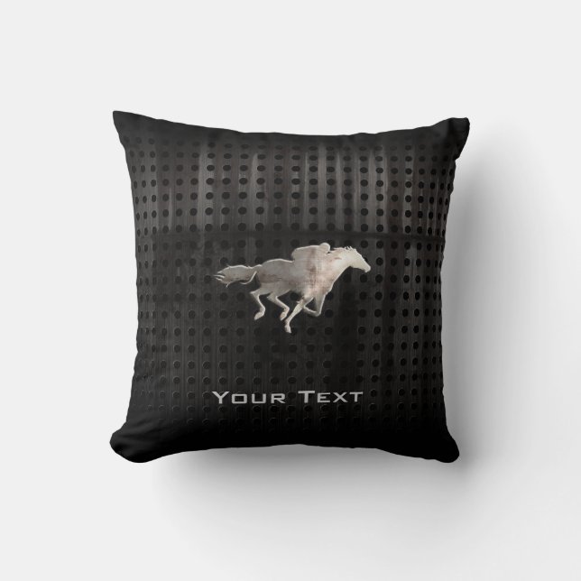 Rugged Horse Racing Cushion (Front)