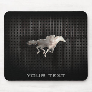 Rugged Horse Racing Mouse Pad