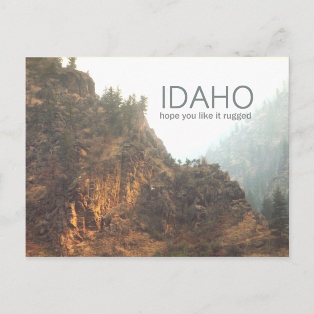 Rugged Idaho Postcard (Front)