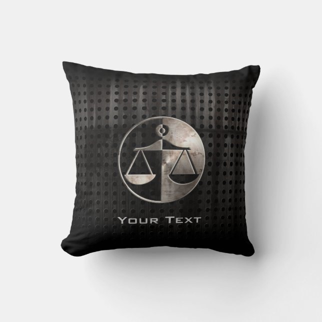 Rugged Justice Scales Cushion (Front)