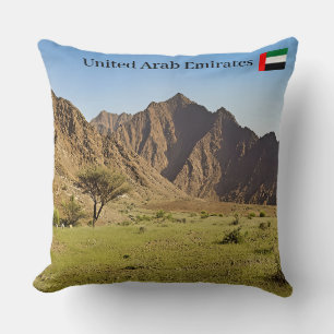 Rugged mountains cushion