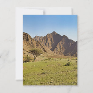 Rugged mountains / Towering mountains Holiday Card
