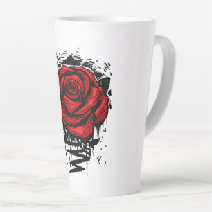 Rugged Rose Latte Mug