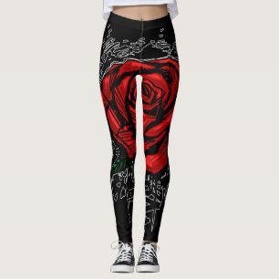 Rugged Rose Leggings