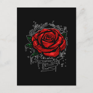 Rugged Rose Postcard