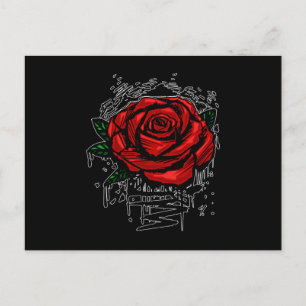 Rugged Rose Postcard