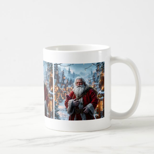 Rugged Santa Mug (Right)