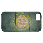 Rugged Wood South Dakota Flag